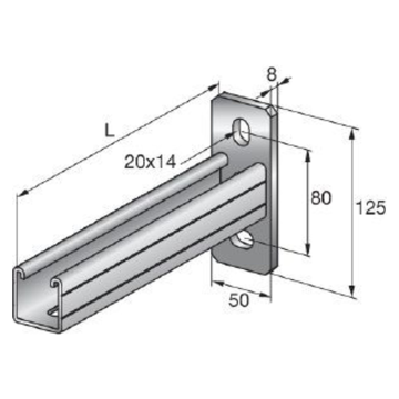 Konsoll MQK-41/600-F